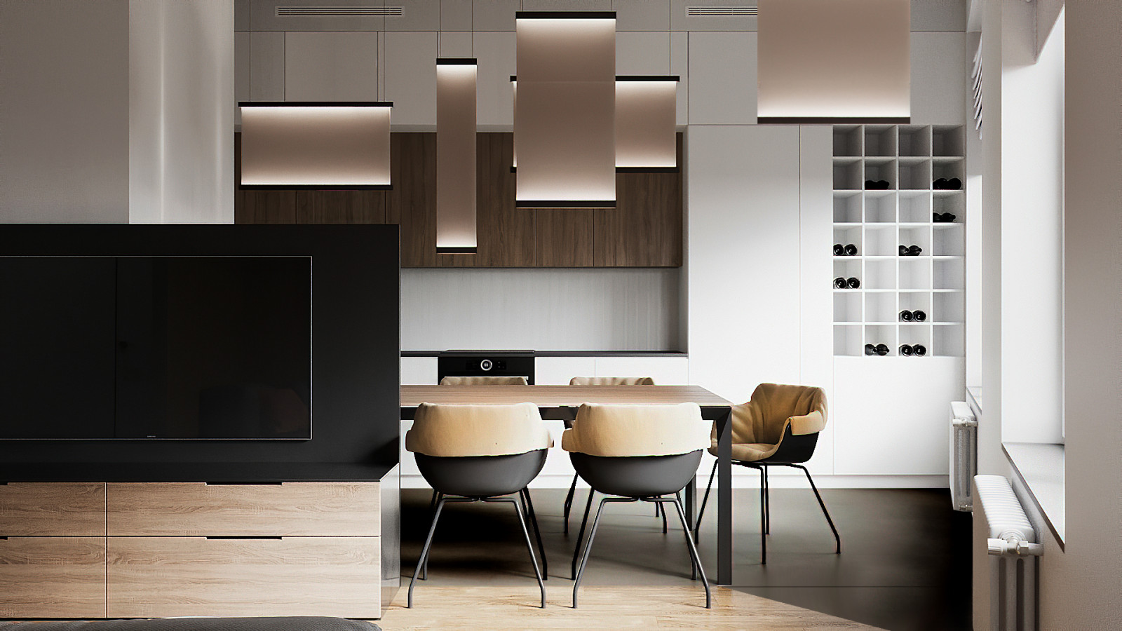 Уютный минимализм, ЖК Сердце Столицы