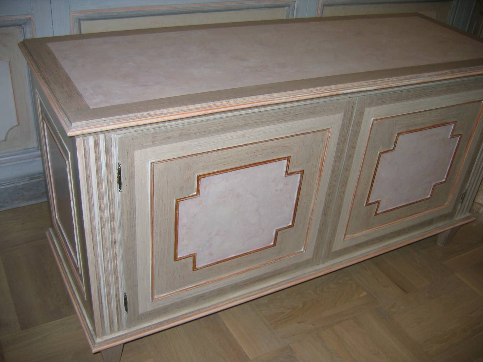 Обложка проекта: Декоративная покраска предметов мебели