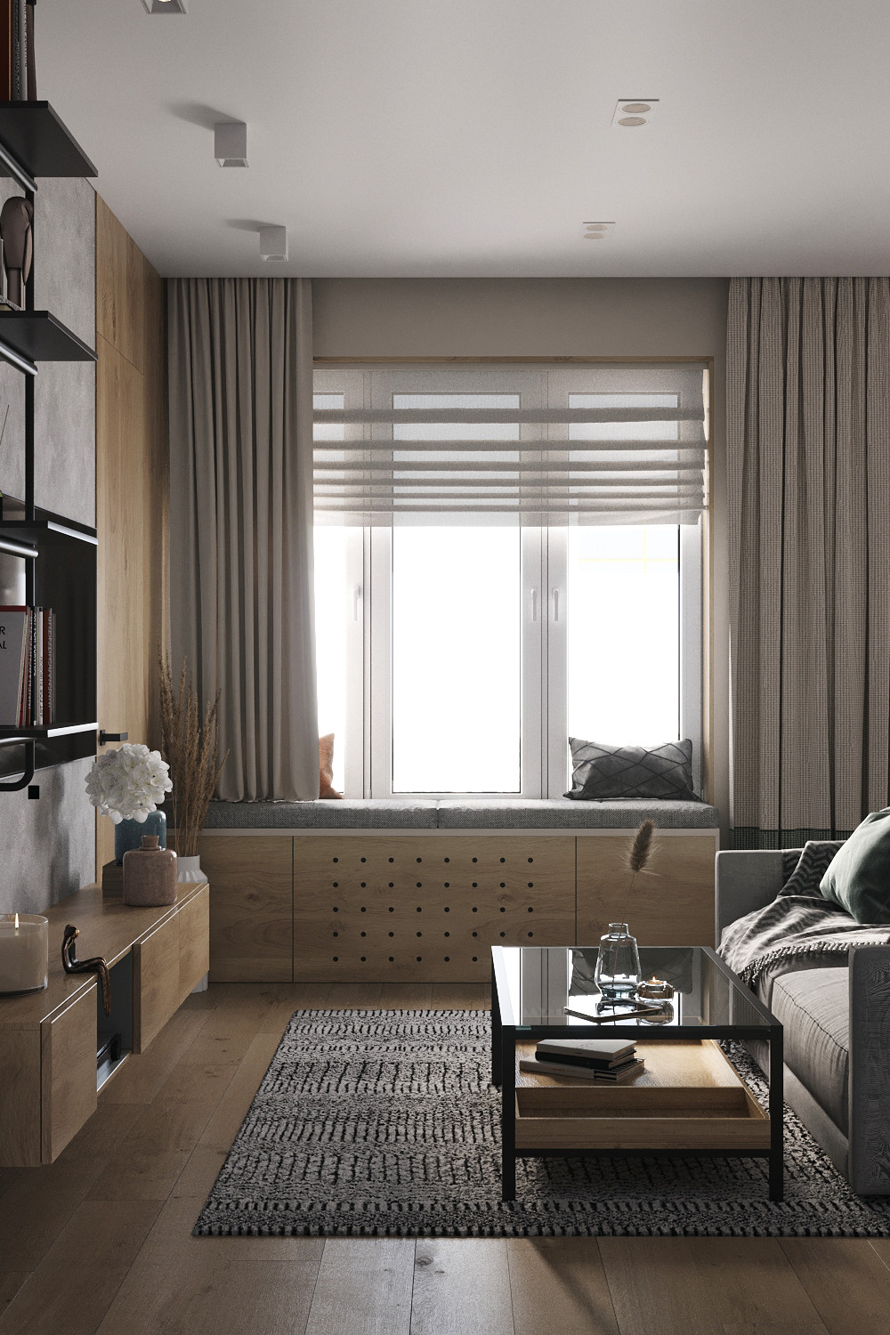 Ремонт квартиры в ЖК Level Амурская, 60 м2