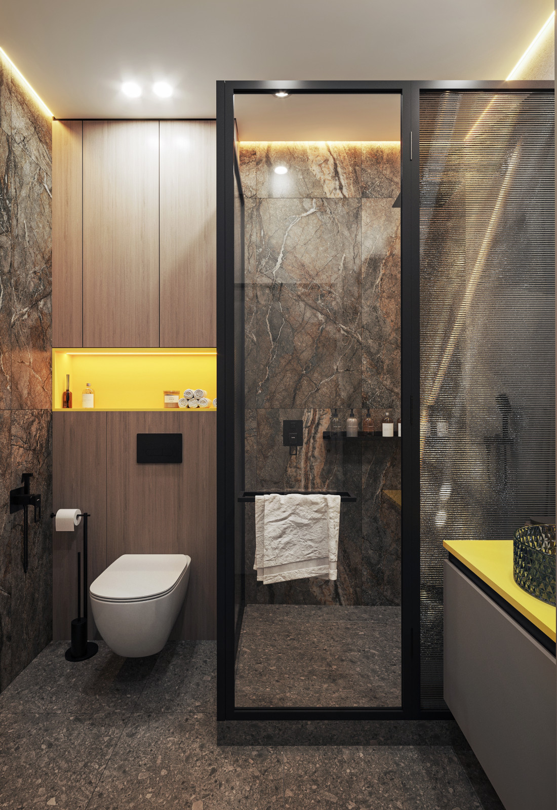 Дизайн-проект квартиры в ЖК "Метрополия" г. Москва