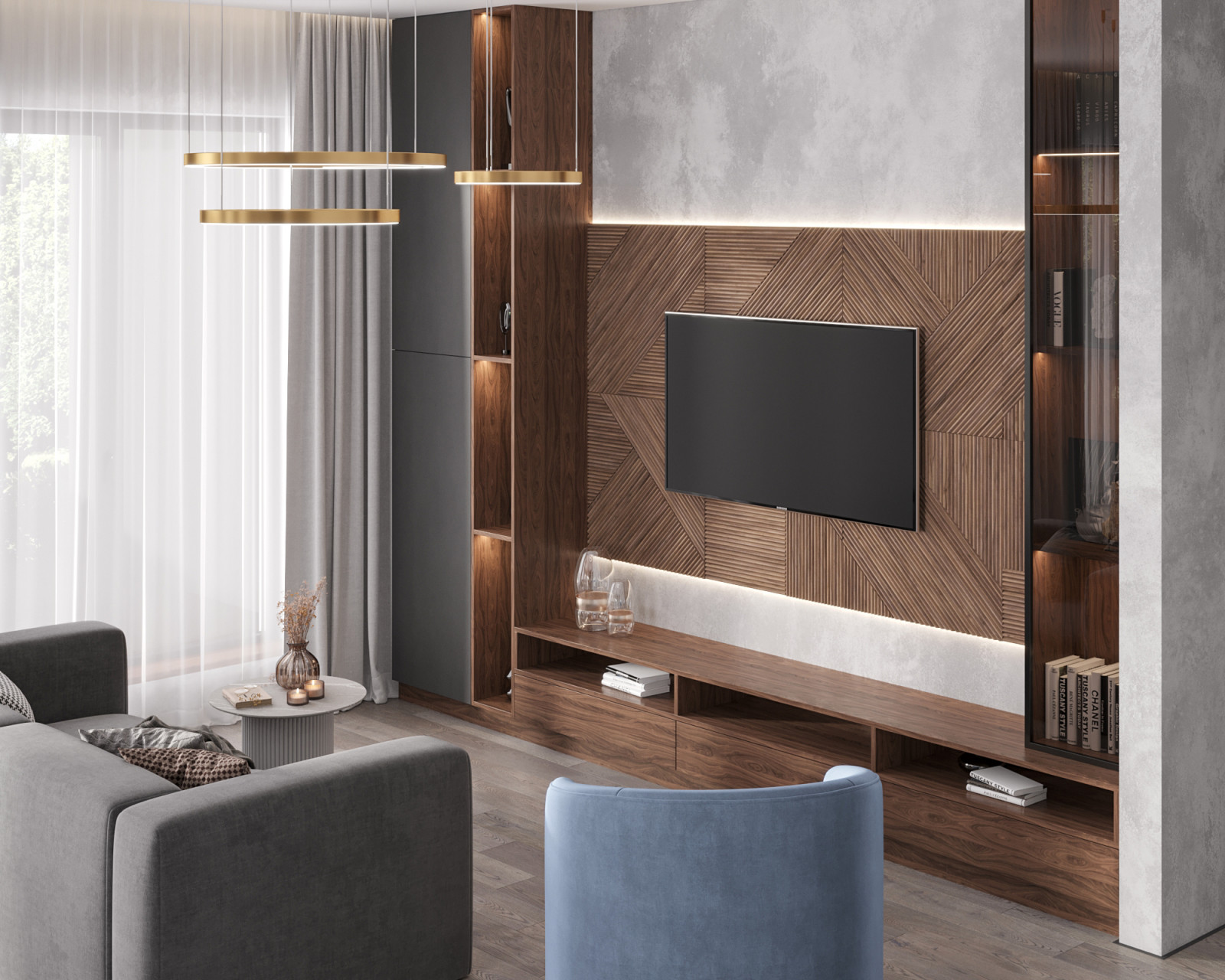 Дизайн проект загородного дома 140 кв.м