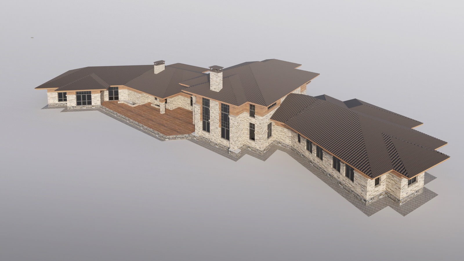 Усадьба в райтовском стиле