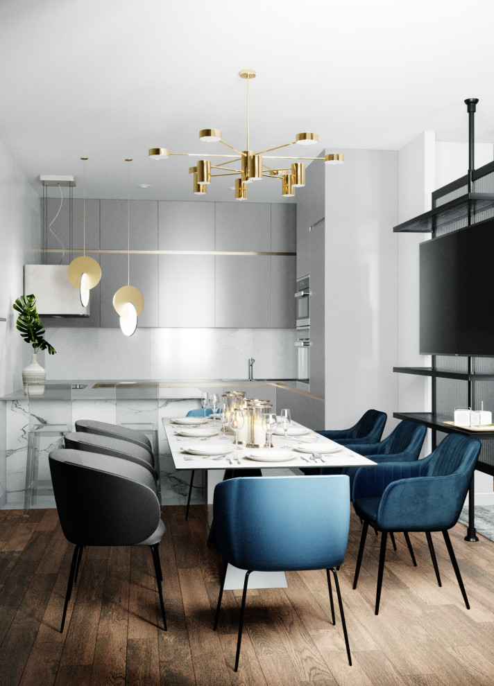 Кухня гостиная