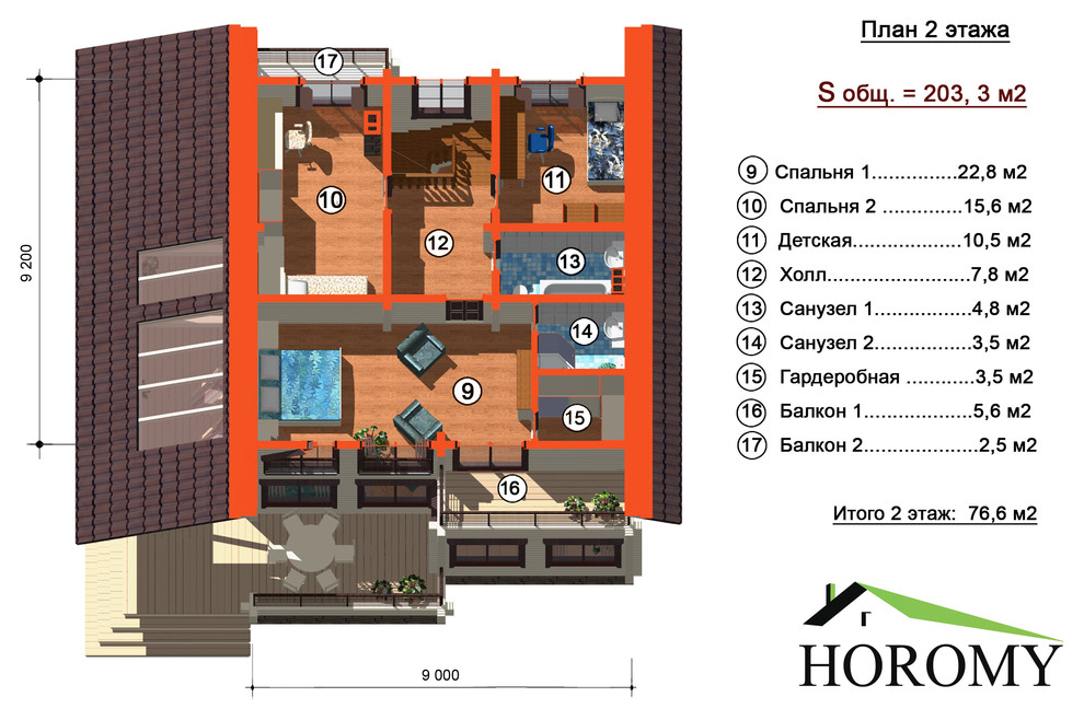 Проекты домов из клееного бруса