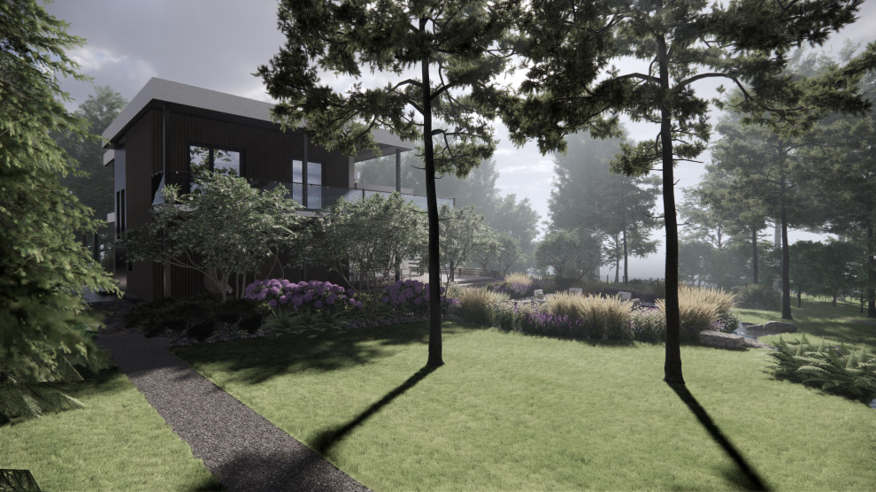 Верхняя часть участка