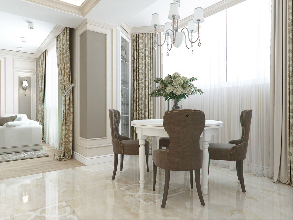 Классика в двухкомнатной квартире