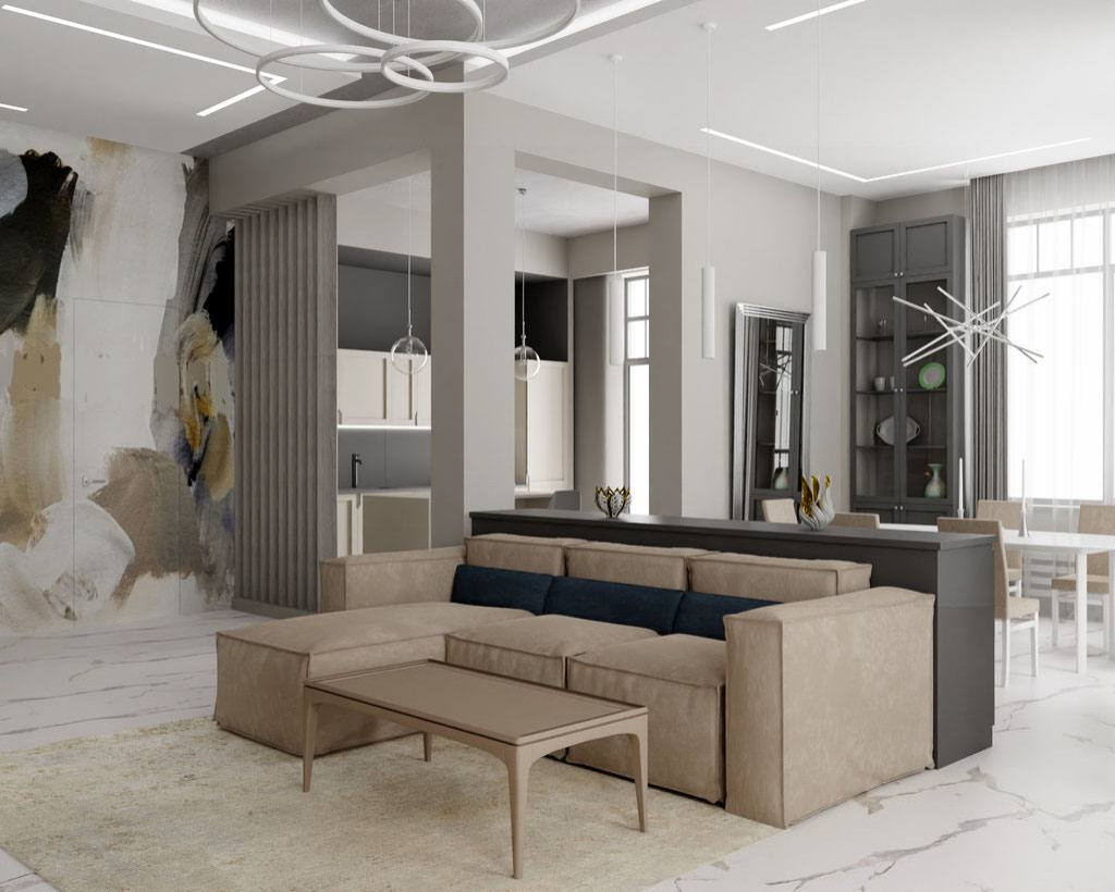 Лаконичность, стиль и пространственная свобода – черты этого дизайн-проекта