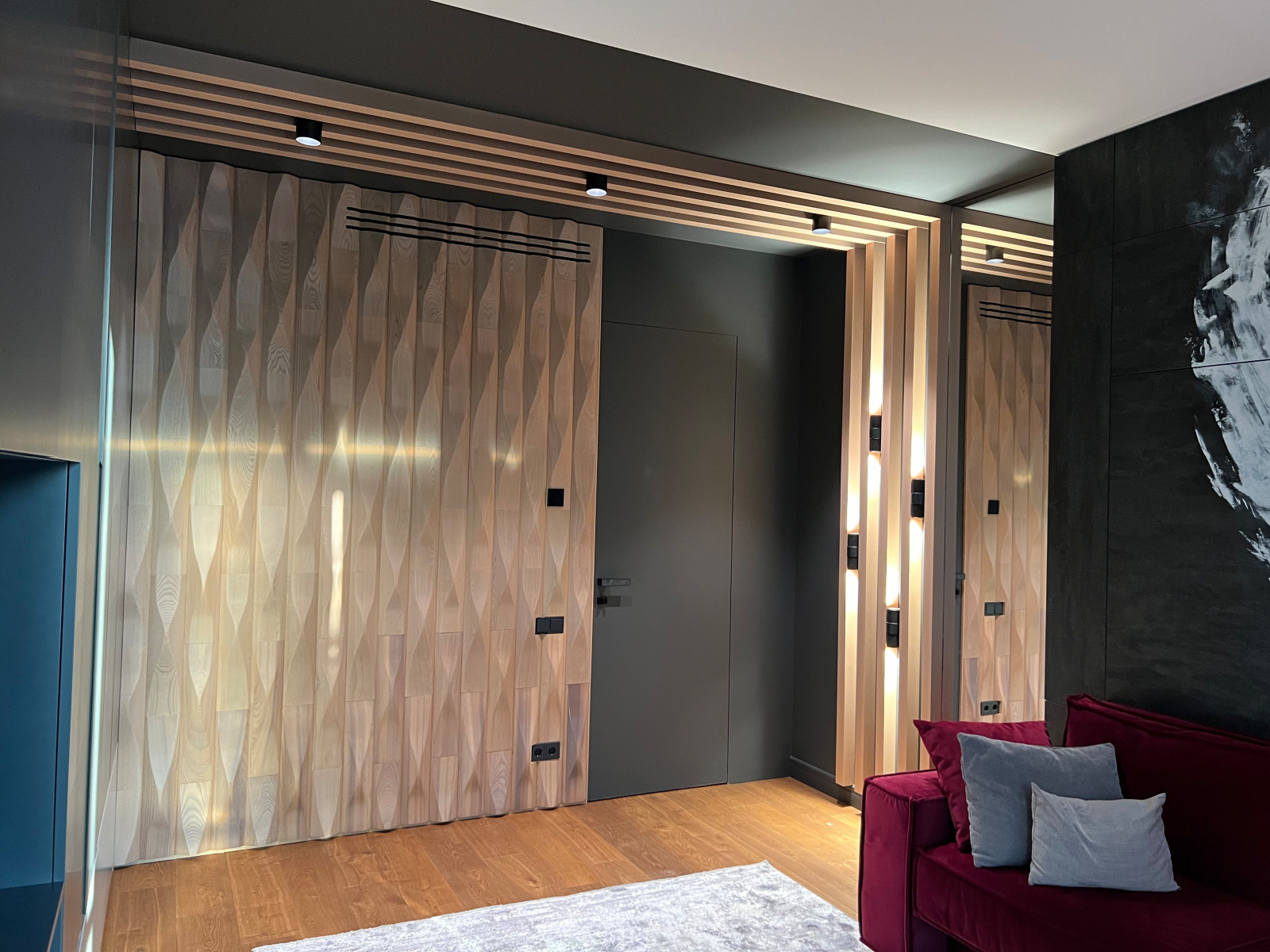 Панели из термоясеня