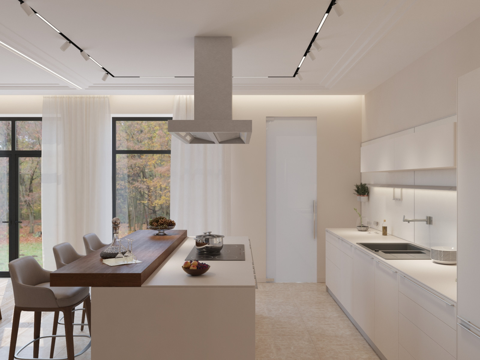 Интерьер загородного дома в Абакане.