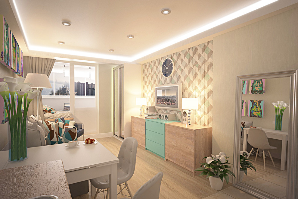 River house. Квартира-студия в Санкт-Петербурге.