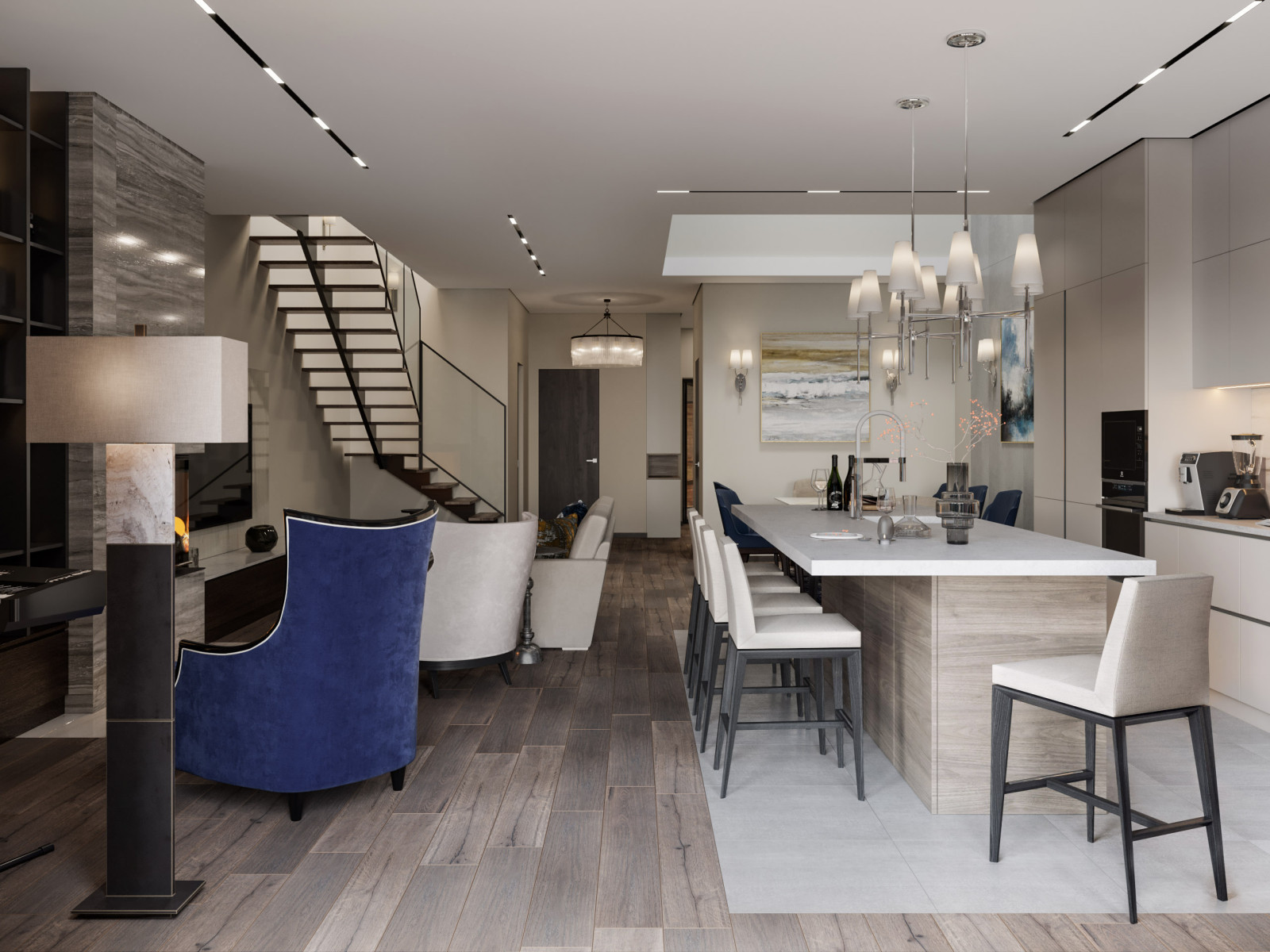 Дизайн-проект дома в Подмосковье