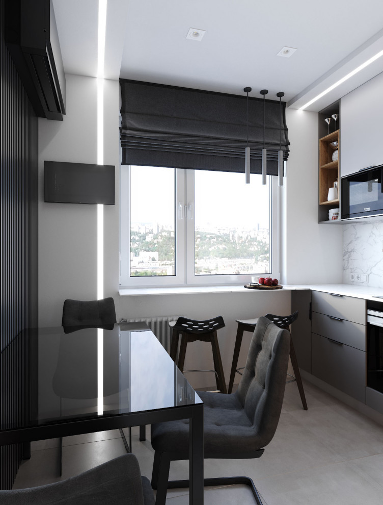 Проект в серых тонах