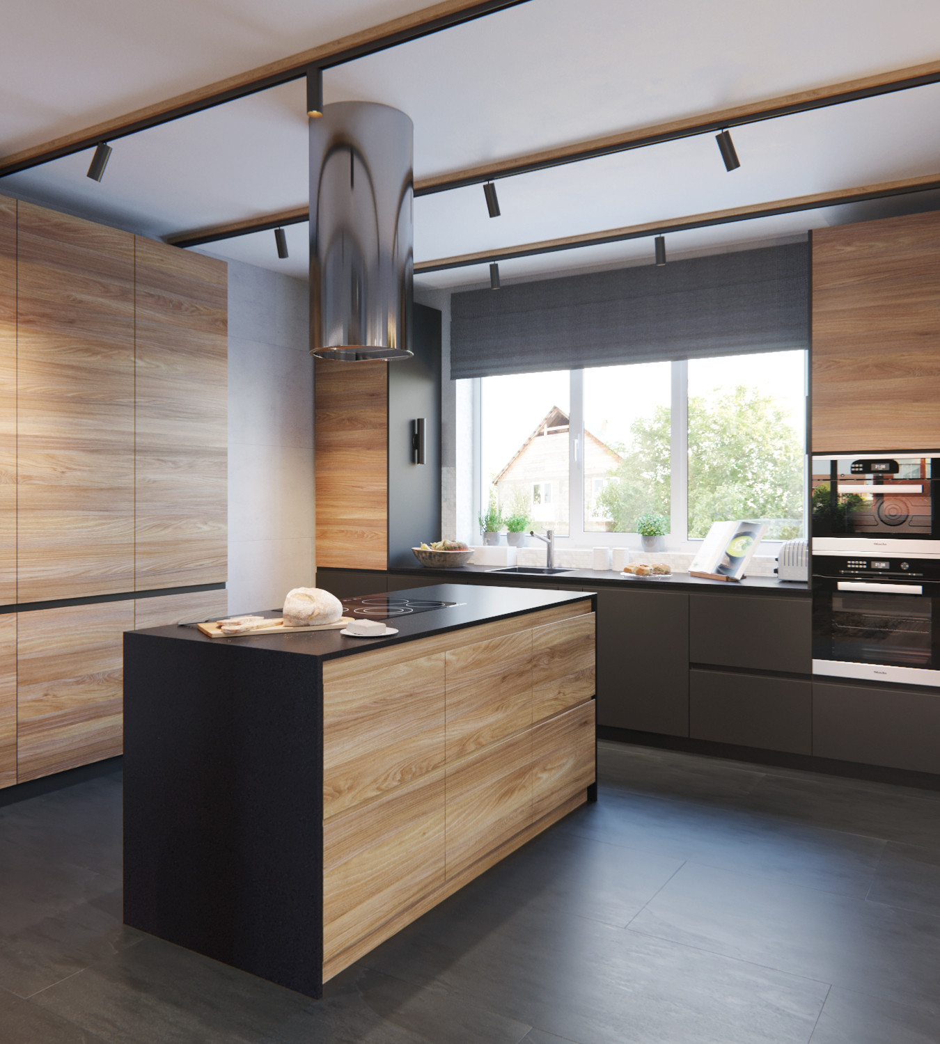 Дом в стиле современного лофта (220м2)