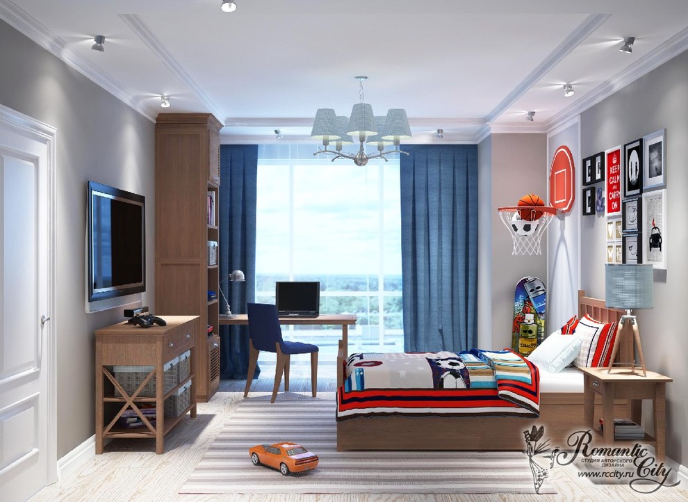 Дизайн трехкомнатной квартиры в светлых тонах