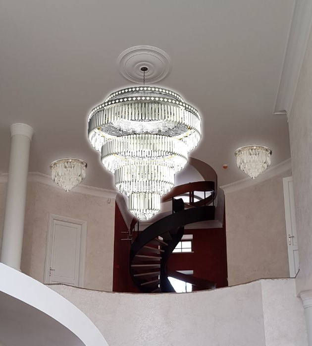 Обложка проекта: Эскизы и реализация люстры