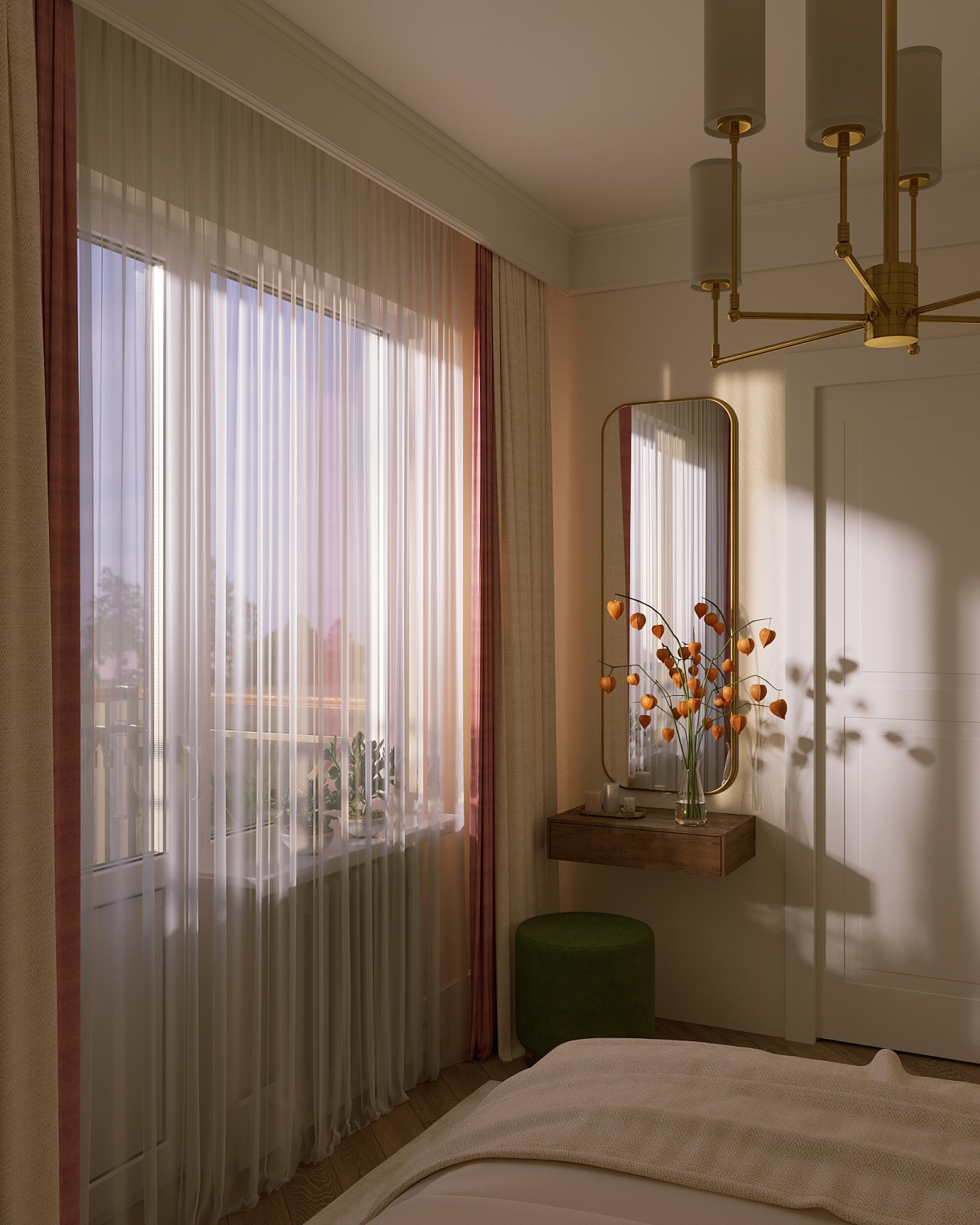 Спальня 10 кв м