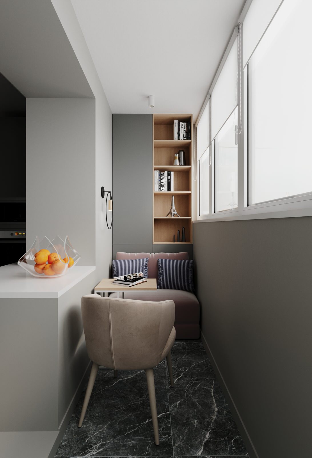 Дизайн проект квартиры 87м