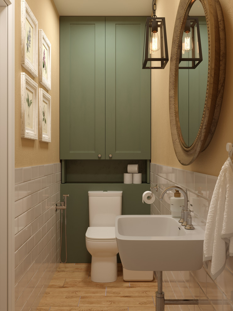 Основной и гостевой санузел в загородном доме