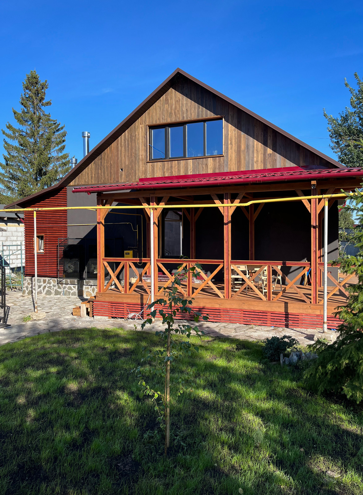 Реконструкция дома на шарташе