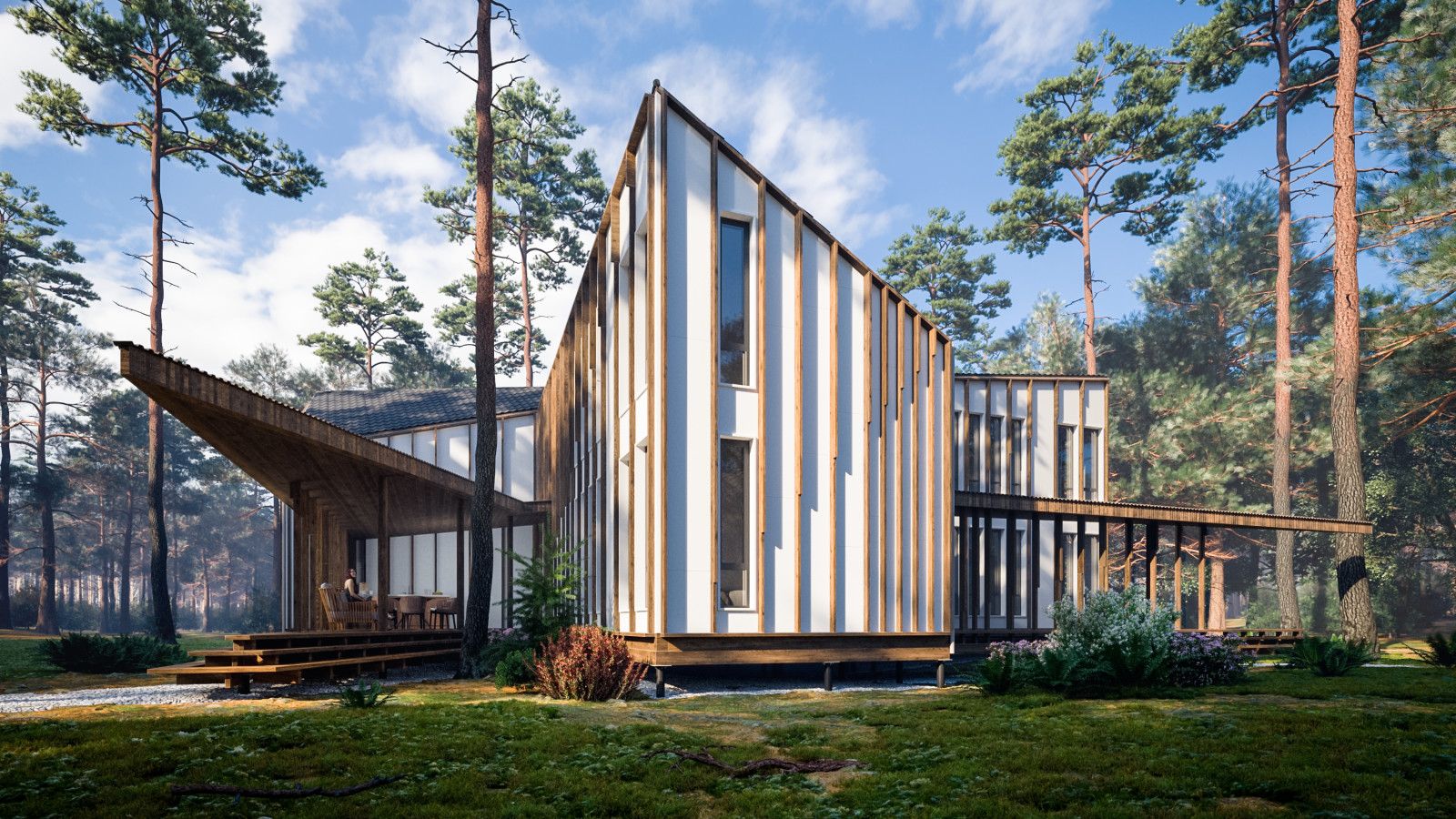 Обложка проекта: Гостиные домики в Конобеево