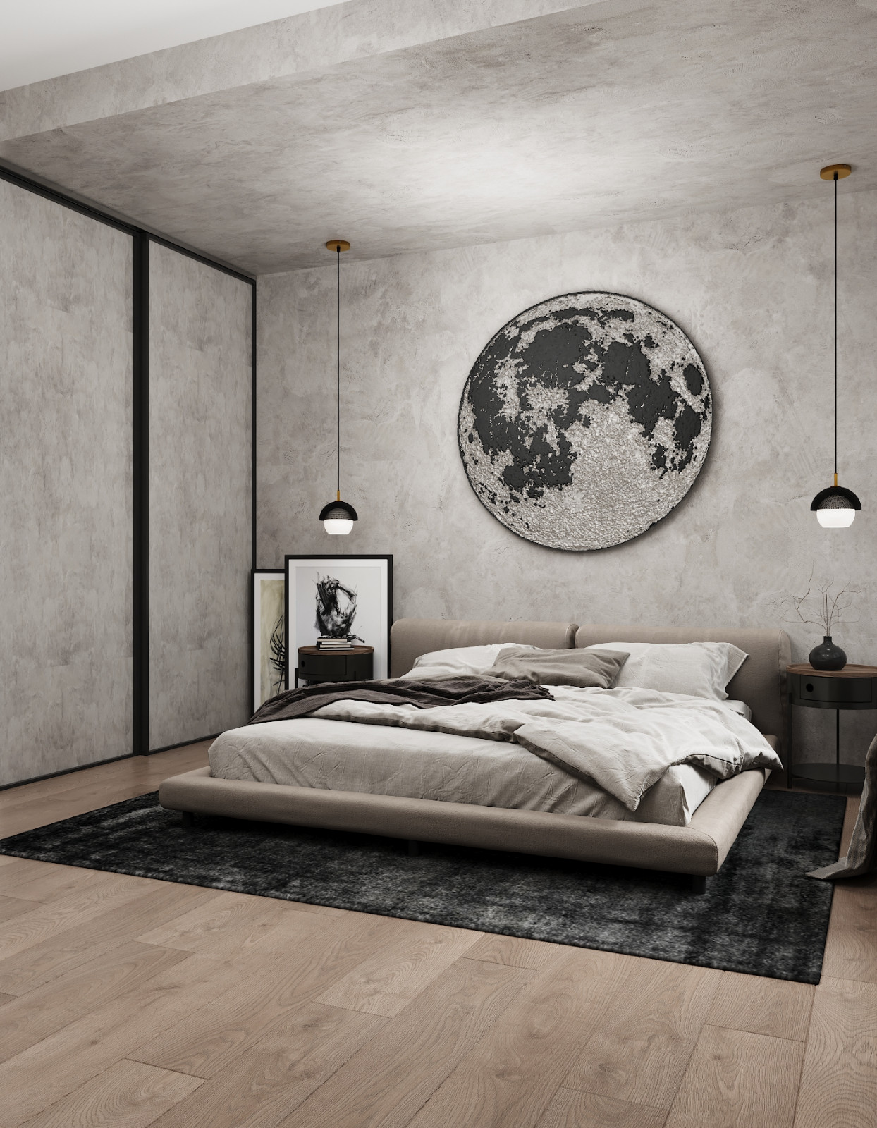 "Perfect grey", дом 258 кв.м в д. Рыбаки, МО