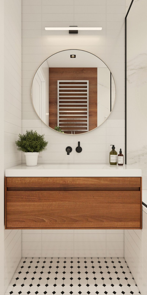 Интерьер квартиры 70 кв.м. для семьи с двумя детьми