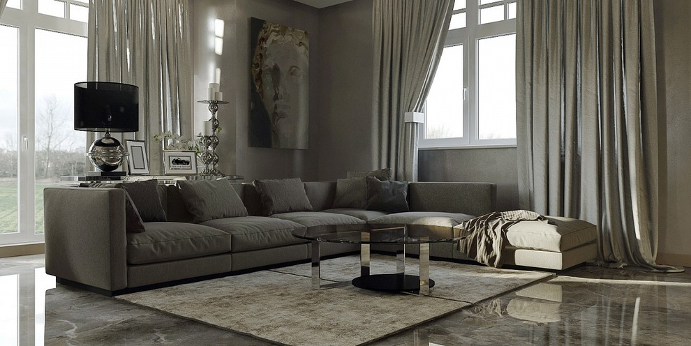 Интерьер гостиной