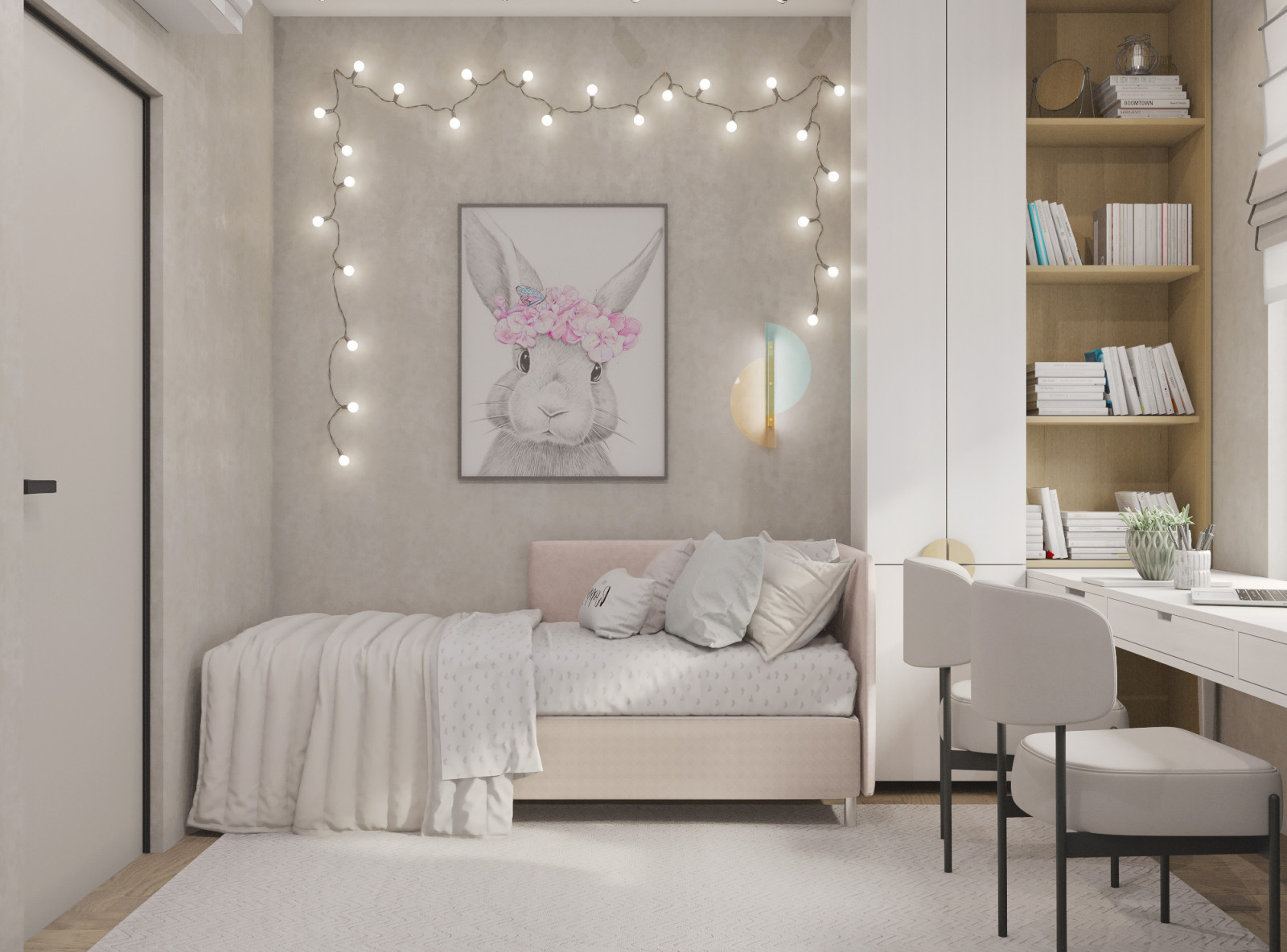 Квартира в современном стиле с элементами Лофт