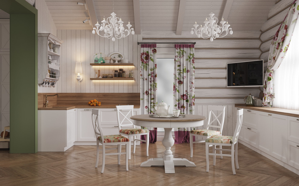 Бревенчатый дом в Кашино