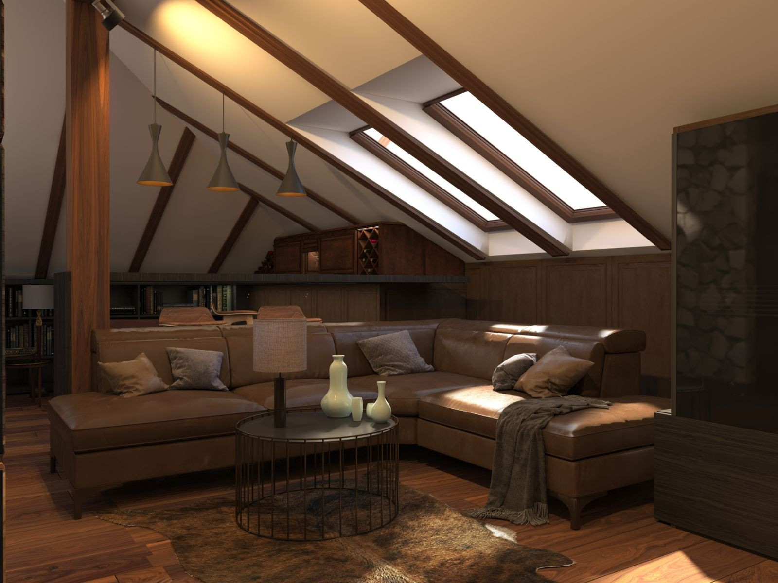 Пентхаус // Дизайн студия Льва Терехова