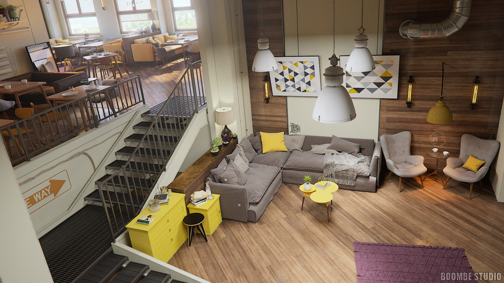 Project of "PEAR" restaurant in California