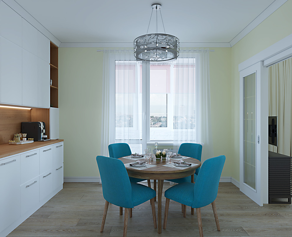 Дизайн кухни в скандинавском стиле