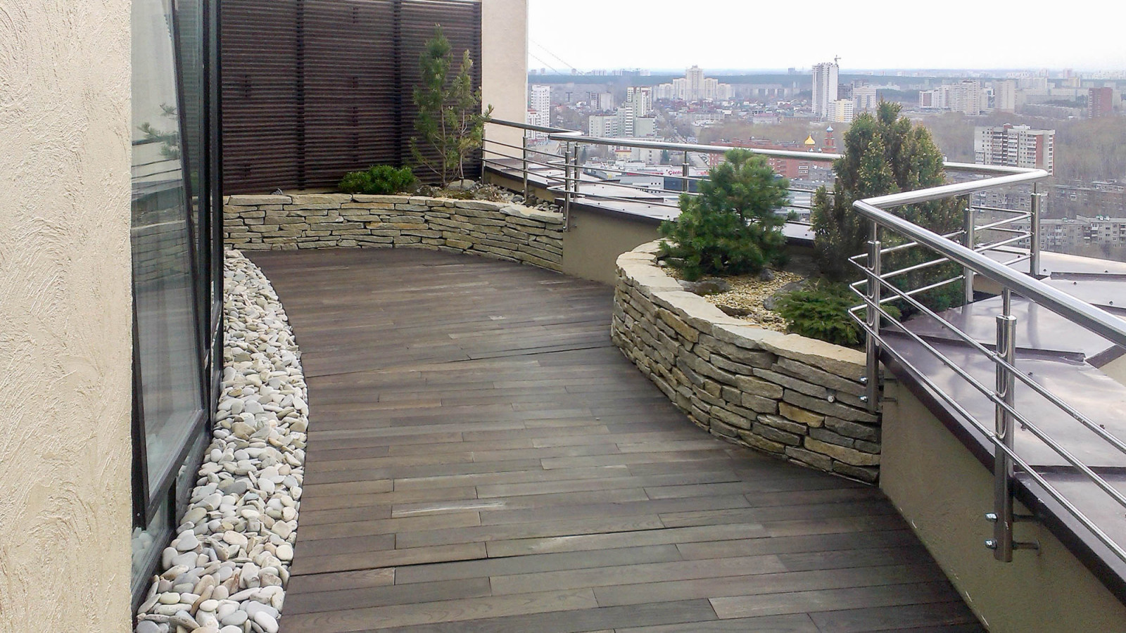 Озеленение террас