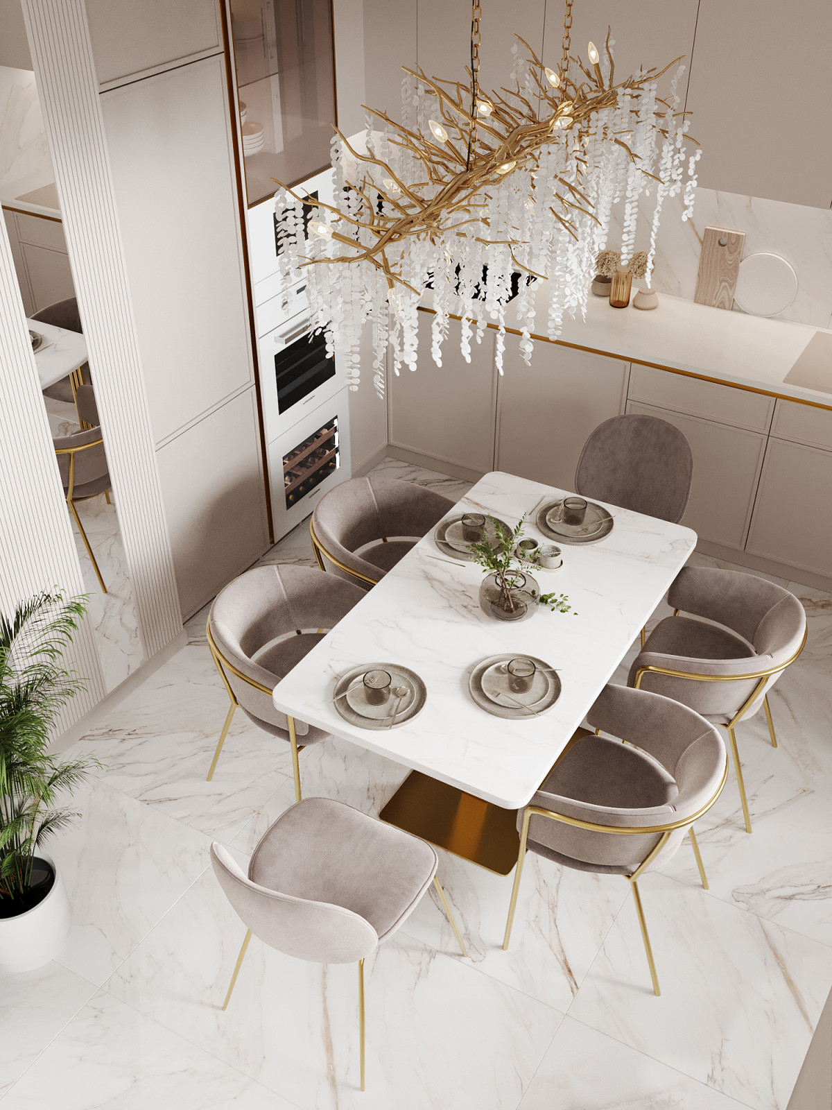 Дизайн квартиры в классическом стиле