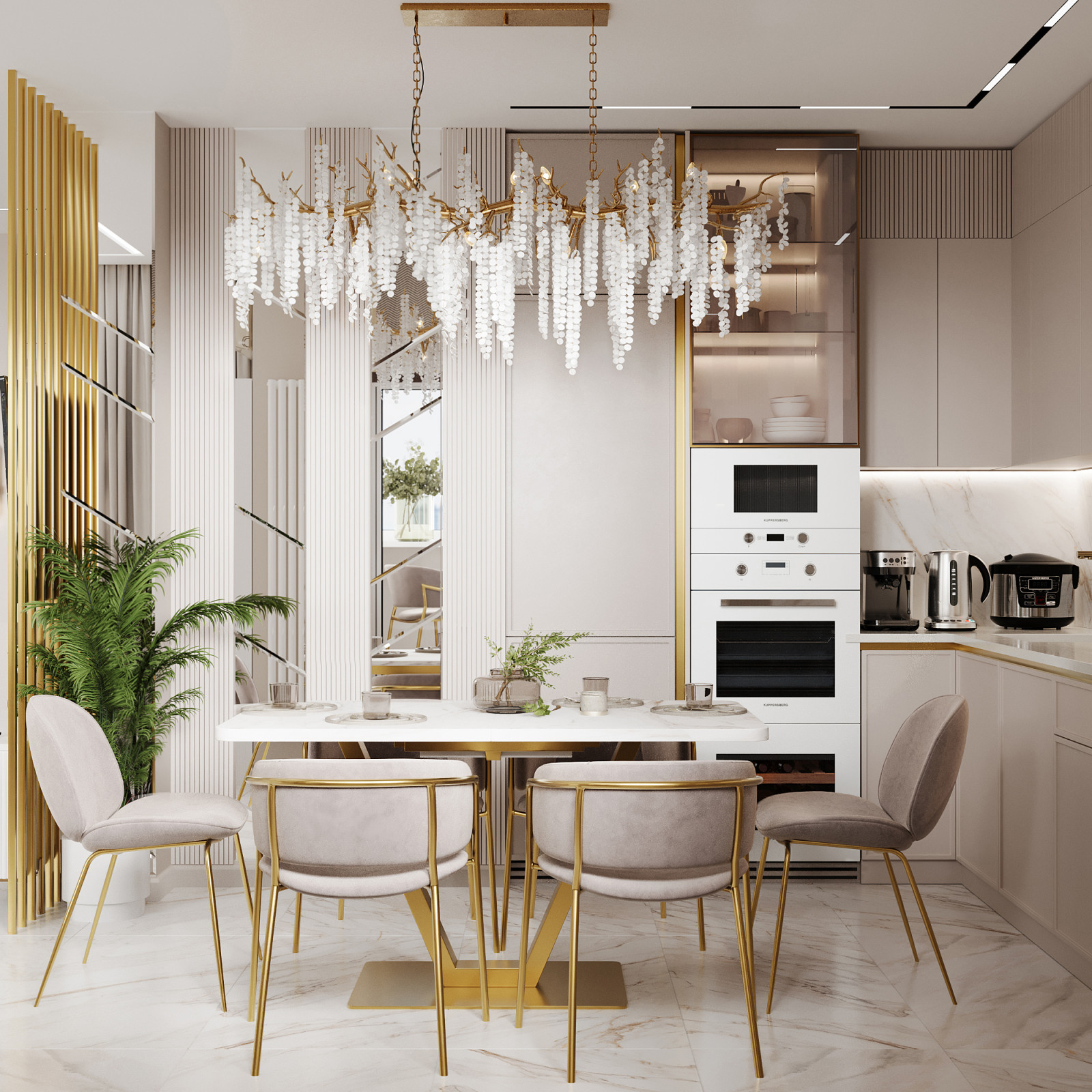 Дизайн квартиры в классическом стиле