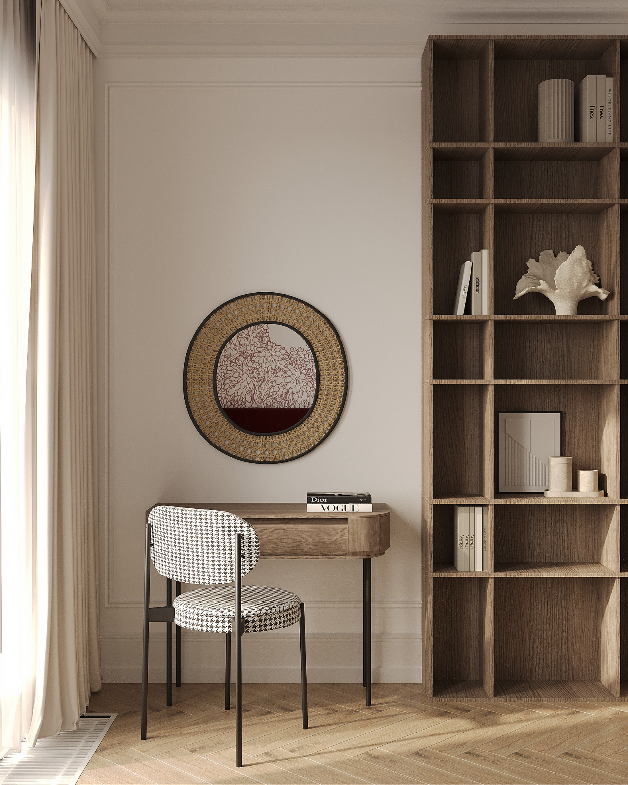 Студия для молодой девушки