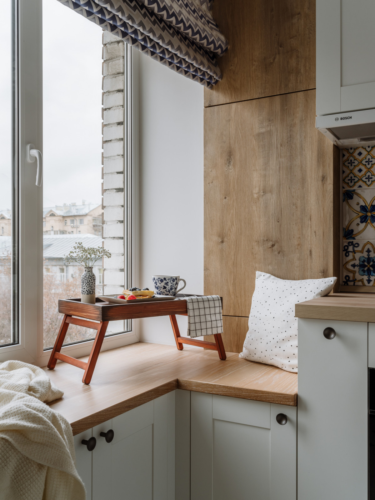 Houzz тур: Квартира в старом фонде с ну очень низкими потолками