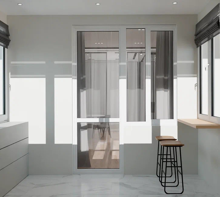 Ремонт квартиры 58 м2 для мужчины