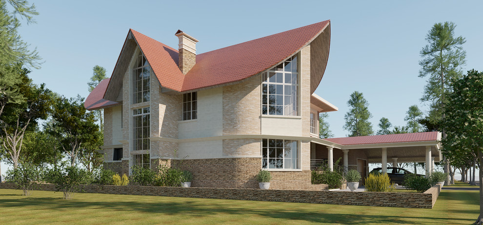 Более 600м2 для Взрослых и внуков там найдется место для всей семьи