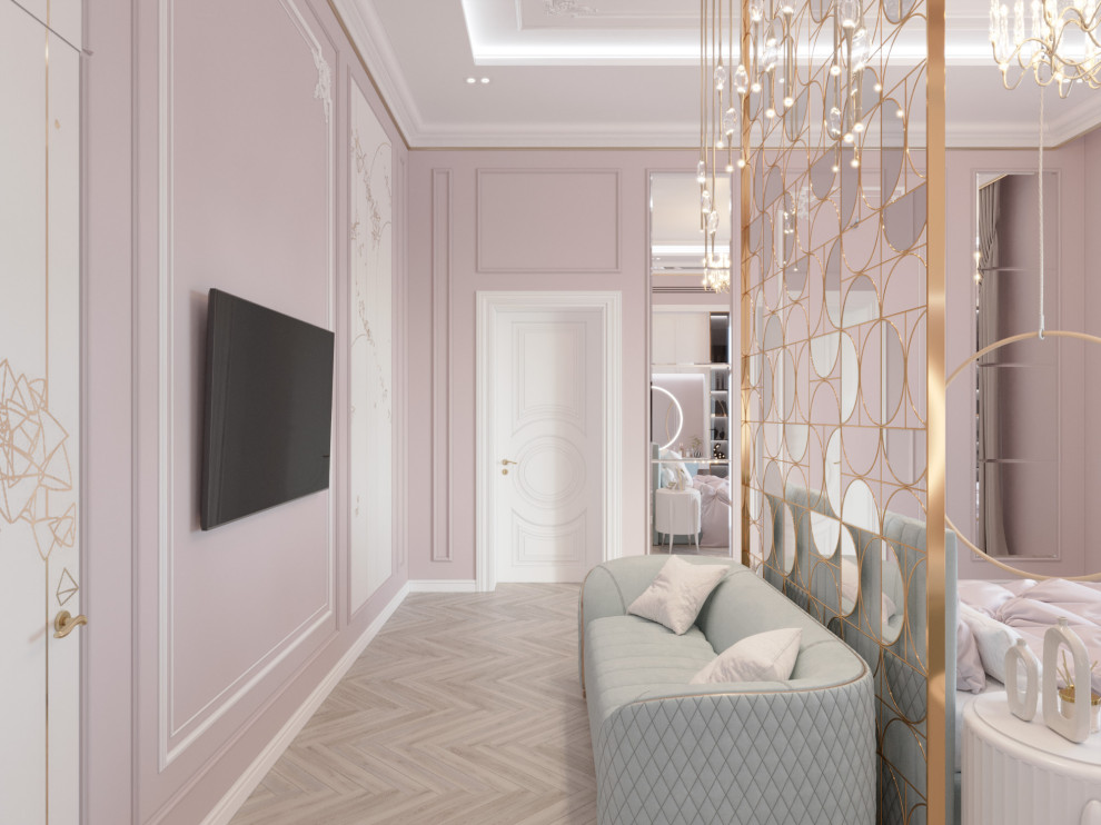 Большая детская с перегородкой