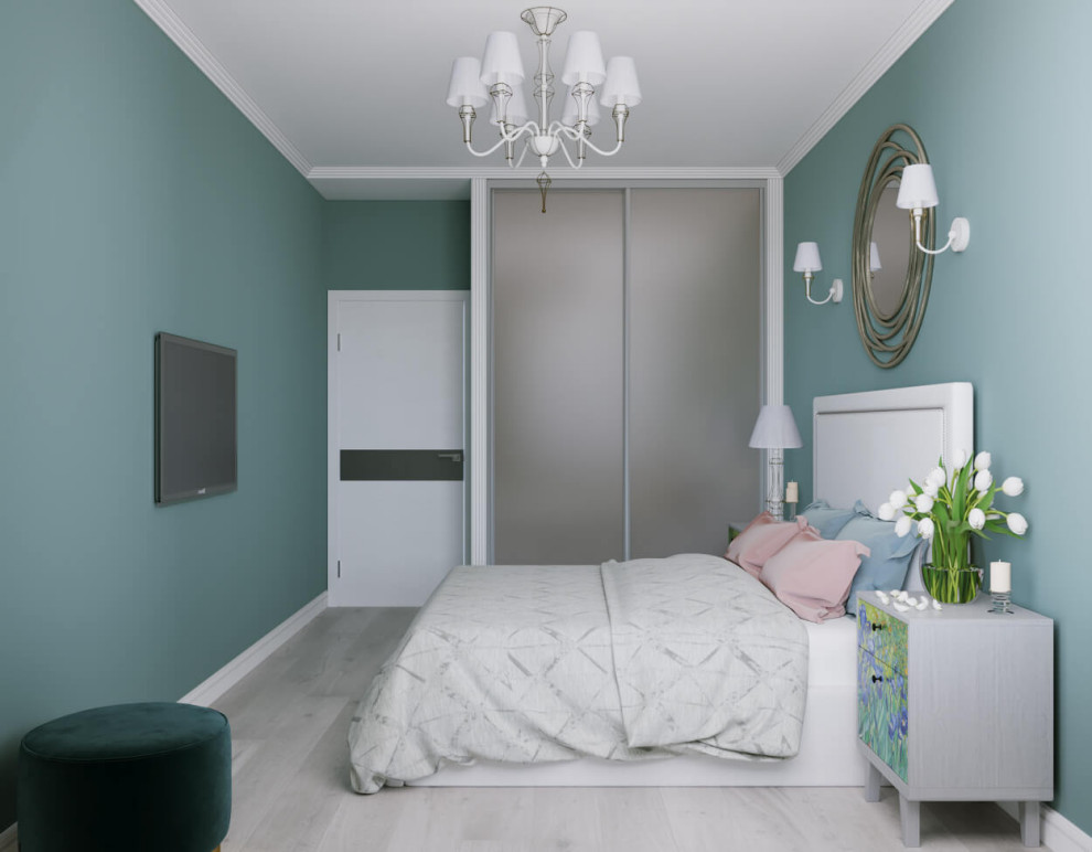 Дизайн спальни в ЖК Звезда