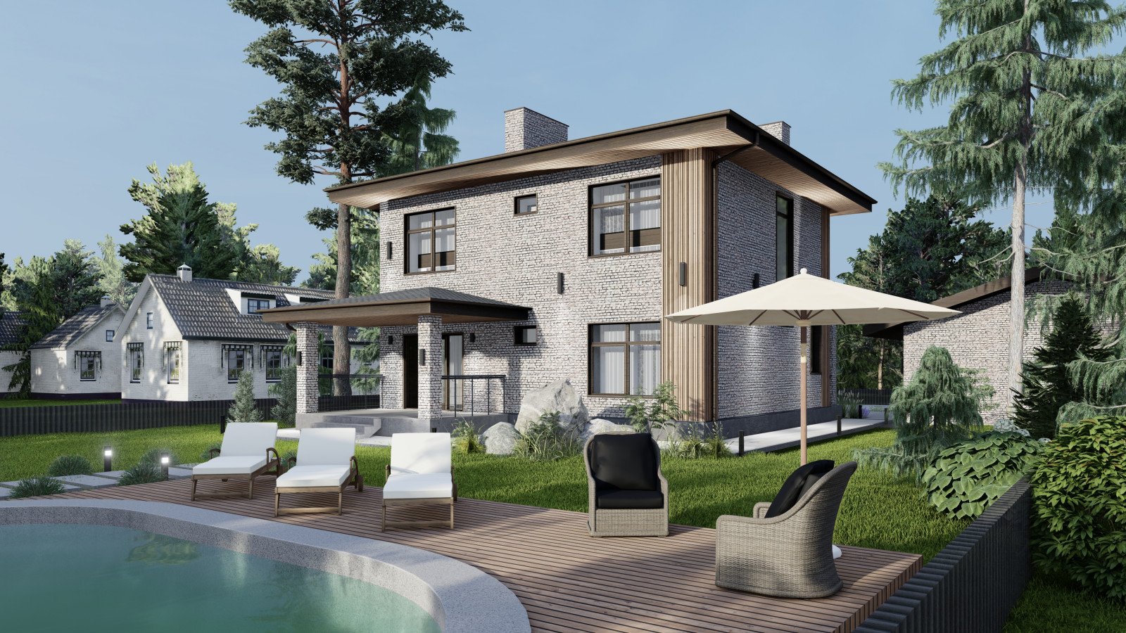 Обложка проекта: Современный дом