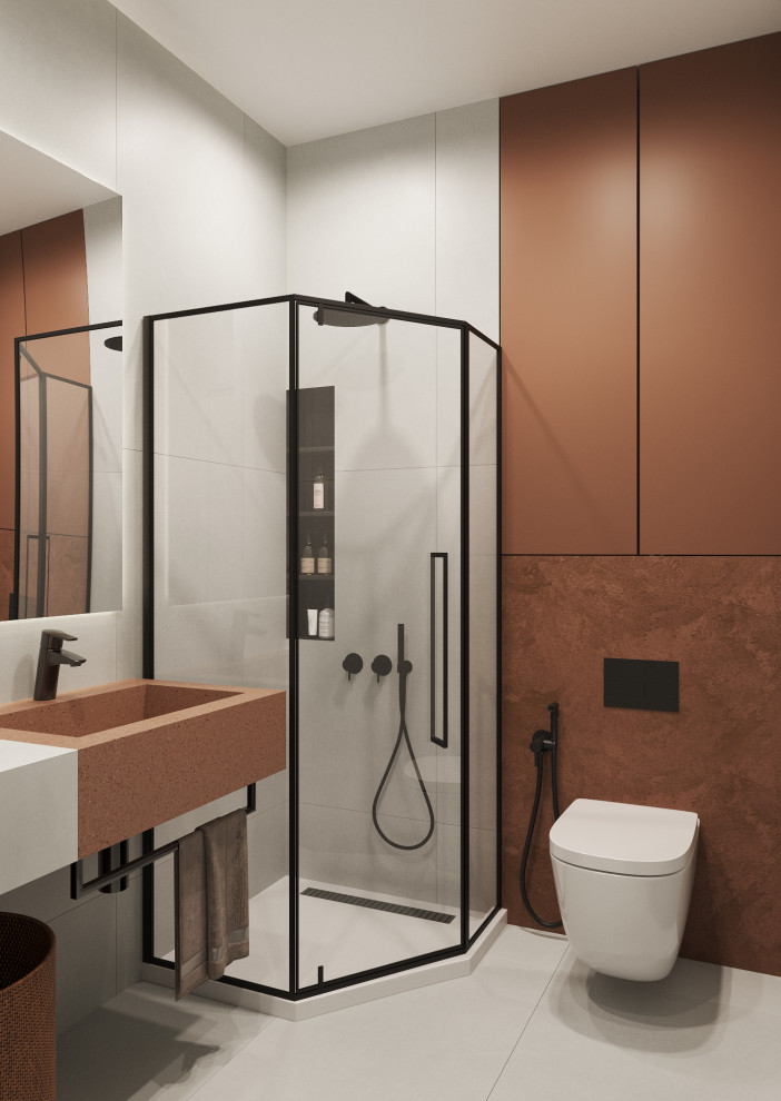 Проект квартиры-студия 28кв.м в СПб