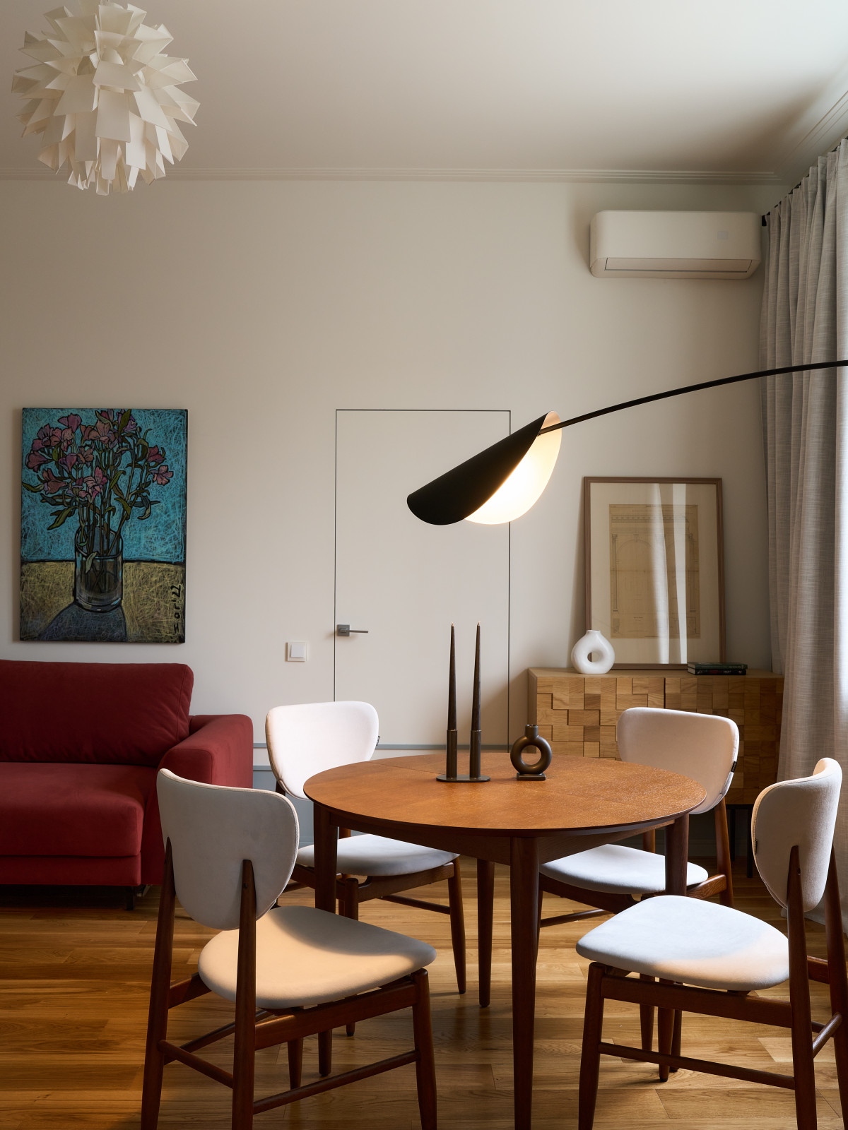 Квартира в Сталинском доме в Москве по проекту Марии Гуляевой