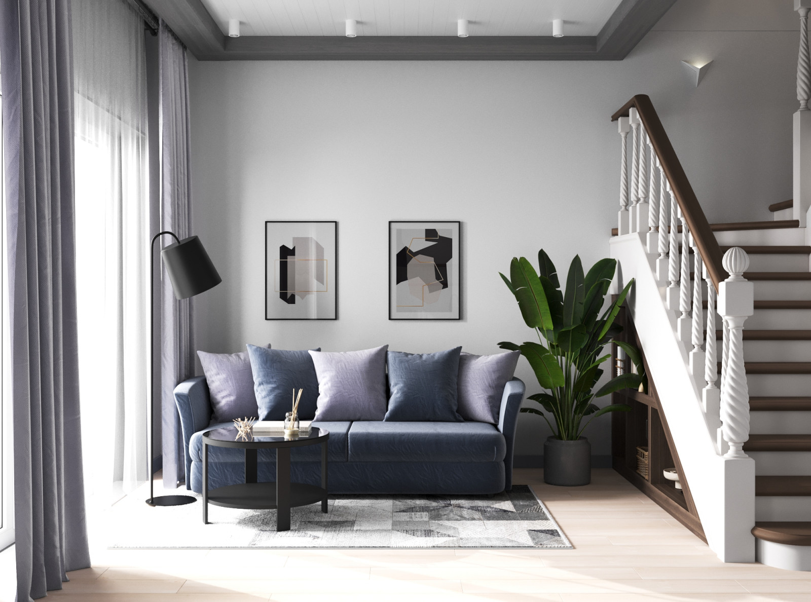 Таунхаус Совушки Кухня-гостиная, прихожая