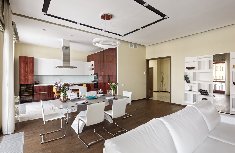 Интерьер квартиры в стиле контемпорари