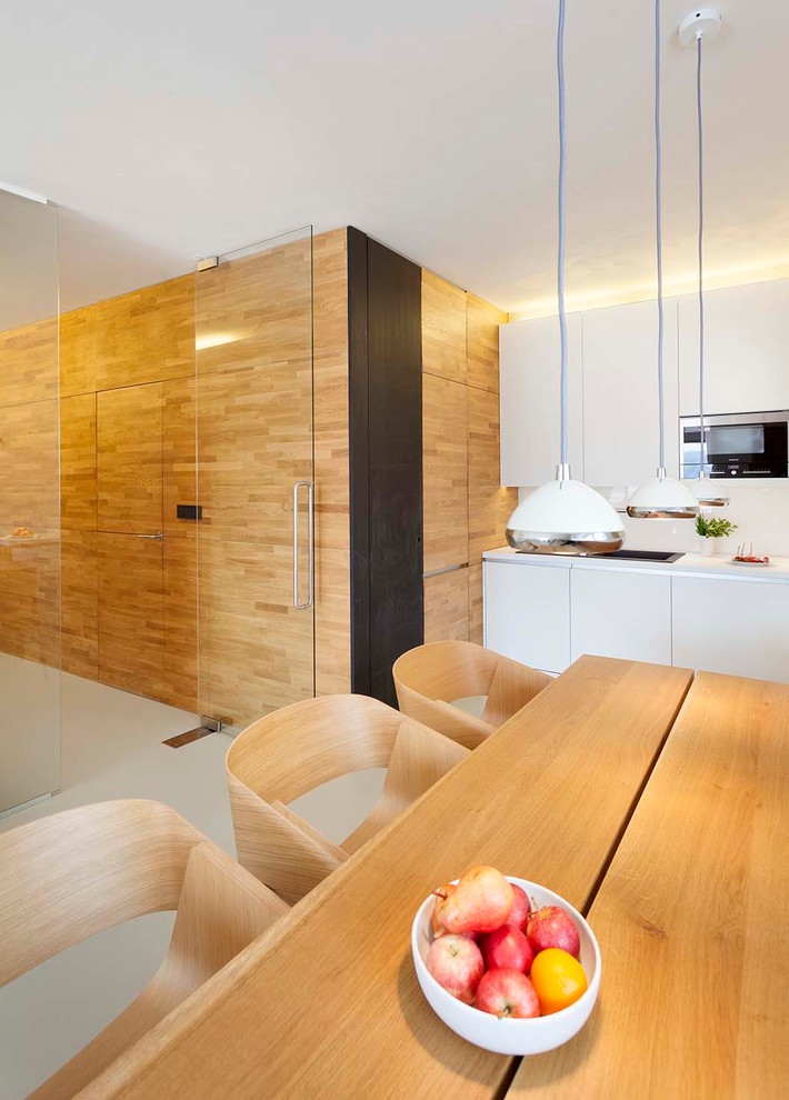 Проект реконструкции 3-х км. квартиры (Брно, Чехия) Дизайн: Ing.arch. Radek