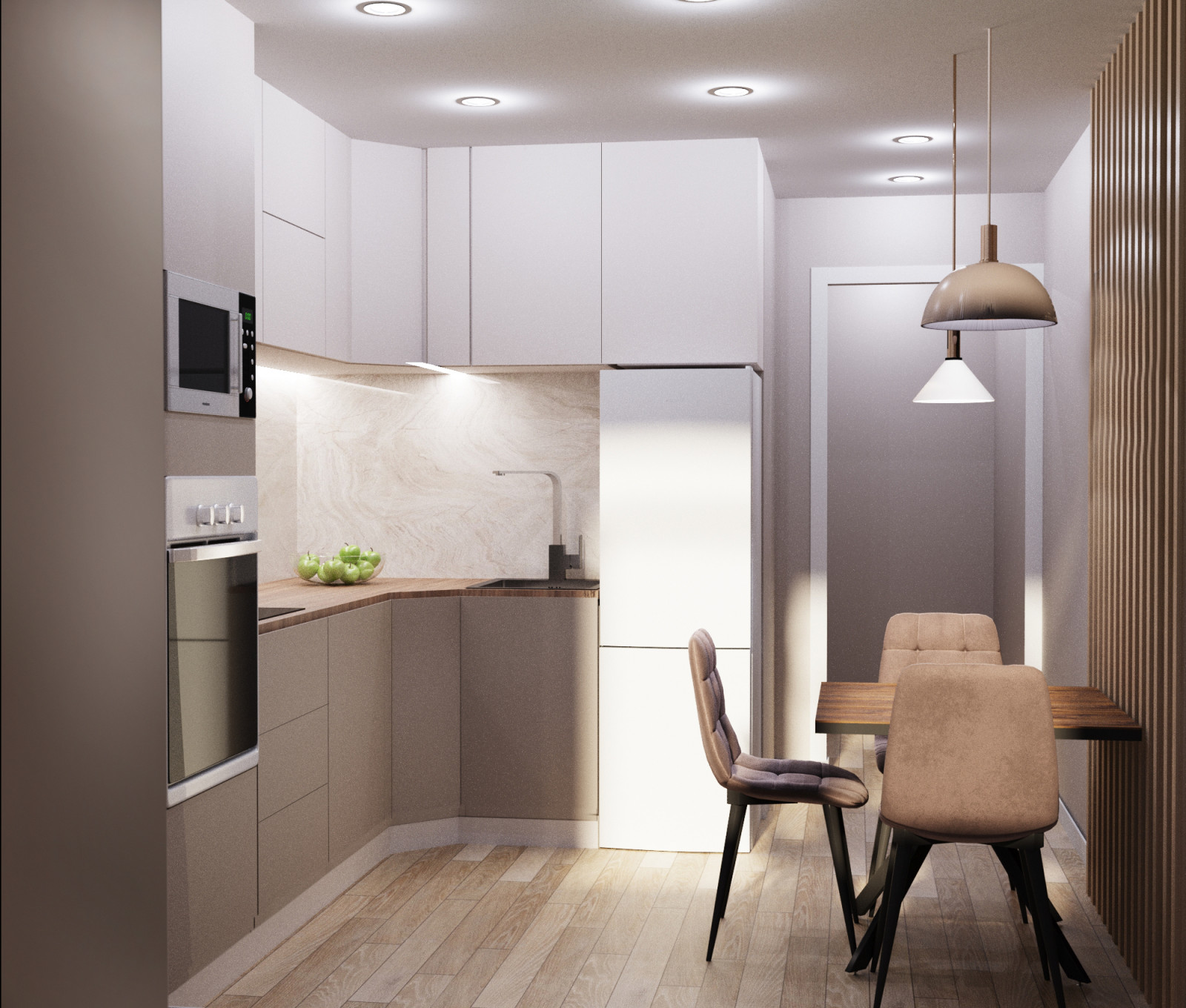 Двухкомнатная квартира в новостройке