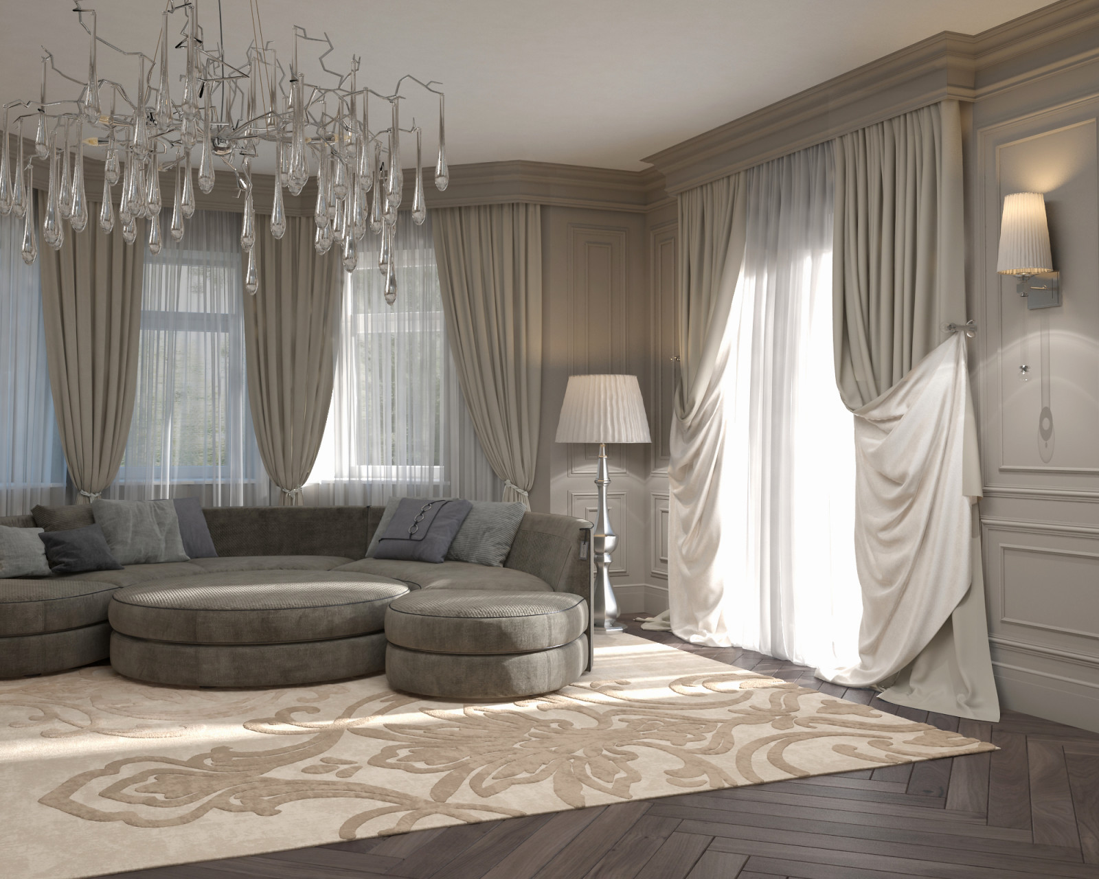 Дом Нагаево гостиная