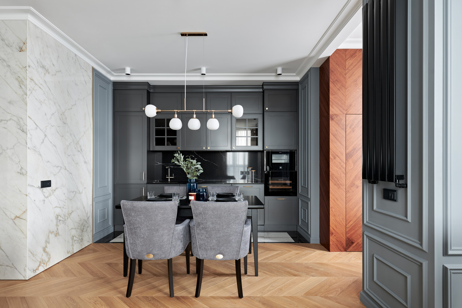 Обложка проекта: Современная классика в ЖК 5 звезд